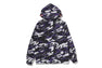 GLITCH WOODLAND CAMO SHARK ZIP HOODIE