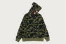 1ST CAMO 2ND APE FULL ZIP HOODIE