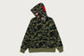 1ST CAMO 2ND APE FULL ZIP HOODIE