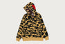 1ST CAMO 2ND APE FULL ZIP HOODIE