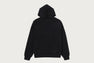 BAPE BLACK TRIBAL INTARSIA KNIT SCARF HYBRID ZIP HOODIE