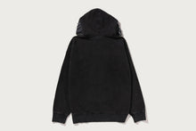 BAPE BLACK PATCHWORK MAD FACE BORO ZIP HOODIE