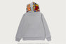 【 BAPE X MEDICOM TOY 】30TH ANNIV. BE@R SHARK FULL ZIP REVERSIBLE HOODIE
