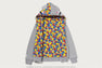 【 BAPE X MEDICOM TOY 】30TH ANNIV. BE@R SHARK FULL ZIP REVERSIBLE HOODIE