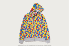 【 BAPE X MEDICOM TOY 】30TH ANNIV. BE@R SHARK FULL ZIP REVERSIBLE HOODIE