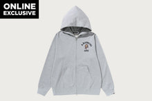 BAPE ONLINE COLLEGE ONE POINT ZIP HOODIE BAPEC