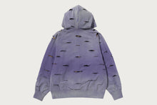 DESTROY LAYERED RELAXED ZIP HOODIE