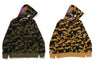 1ST CAMO SHARK FULL ZIP HOODIE