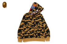 1ST CAMO SHARK FULL ZIP HOODIE