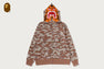 TIGER CAMO TIGER FULL ZIP HOODIE