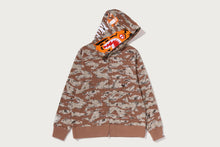 TIGER CAMO TIGER FULL ZIP HOODIE