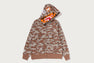 TIGER CAMO TIGER FULL ZIP HOODIE