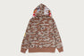TIGER CAMO TIGER FULL ZIP HOODIE
