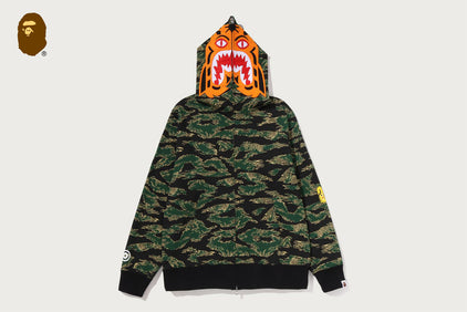 TIGER CAMO TIGER FULL ZIP HOODIE