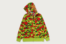 STA CAMO SHARK FULL ZIP HOODIE