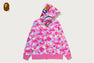 STA CAMO SHARK FULL ZIP HOODIE