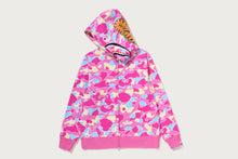STA CAMO SHARK FULL ZIP HOODIE