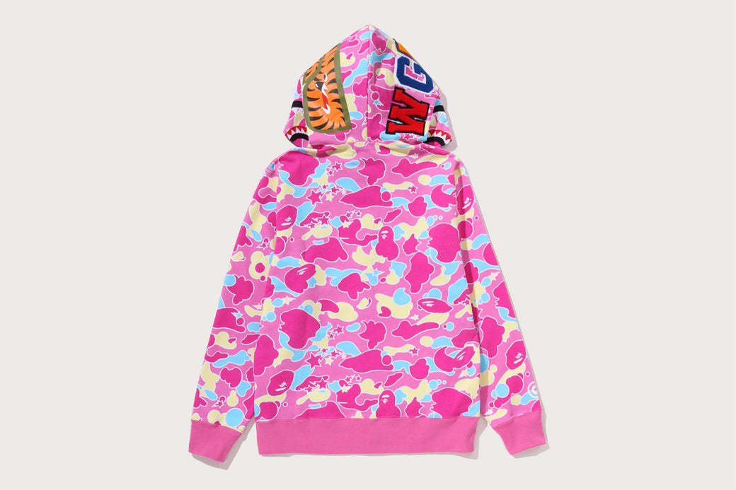 STA CAMO SHARK FULL ZIP HOODIE | bape.com