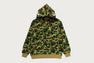 ABC CAMO FUR HOOD SHARK RELAXED FIT  ZIP HOODIE