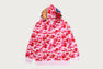 ABC CAMO FUR HOOD SHARK RELAXED FIT  ZIP HOODIE