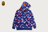 STA STRIKE CAMO SHARK RELAXED FIT FULL ZIP HOODIE