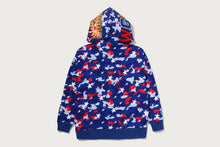 STA STRIKE CAMO SHARK RELAXED FIT FULL ZIP HOODIE