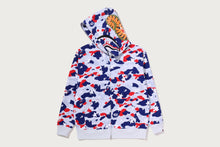 STA STRIKE CAMO SHARK RELAXED FIT FULL ZIP HOODIE