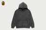 GARMENT DYED ONE POINT RELAXED FIT FULL ZIP HOODIE