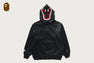 CROC PATTERN CROCODILE RELAXED FIT FULL ZIP HOODIE