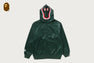 CROC PATTERN CROCODILE RELAXED FIT FULL ZIP HOODIE