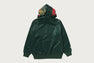 CROC PATTERN CROCODILE RELAXED FIT FULL ZIP HOODIE