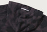 COLOR CAMO HEAVY WASHED CROPPED FIT ZIP HOODIE