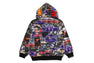 CRAZY PATCH SHARK FULL ZIP HOODIE