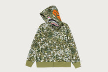 SPLASH CAMO SHARK FULL ZIP HOODIE