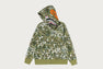 SPLASH CAMO SHARK FULL ZIP HOODIE