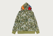 SPLASH CAMO SHARK FULL ZIP HOODIE