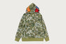 SPLASH CAMO SHARK FULL ZIP HOODIE