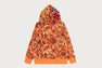 SPLASH CAMO SHARK FULL ZIP HOODIE