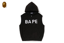 HEAVY WASHED RHINESTONE SLEEVELESS RELAXED FIT ZIP HOODIE