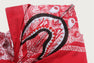 PAISLEY PATTERN SHARK FULL ZIP HOODIE