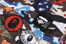 HYBRID CAMO MULTI BADGE SHARK RELAXED FIT FULL ZIP HOODIE