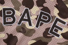 COLOR CAMO MESH RELAXED FIT TRACK JACKET