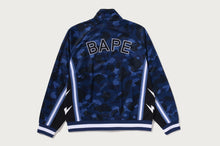 COLOR CAMO MESH RELAXED FIT TRACK JACKET
