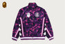 COLOR CAMO MESH RELAXED FIT TRACK JACKET