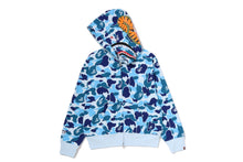ABC CAMO CRYSTAL STONE SHARK FULL ZIP HOODIE