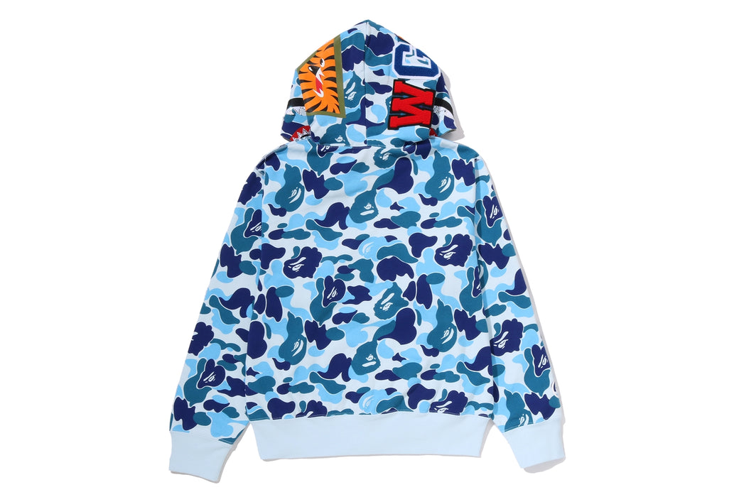 ABC CAMO CRYSTAL STONE SHARK FULL ZIP HOODIE | bape.com