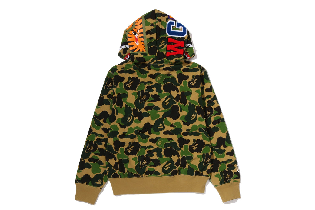 ABC CAMO CRYSTAL STONE SHARK FULL ZIP HOODIE | bape.com