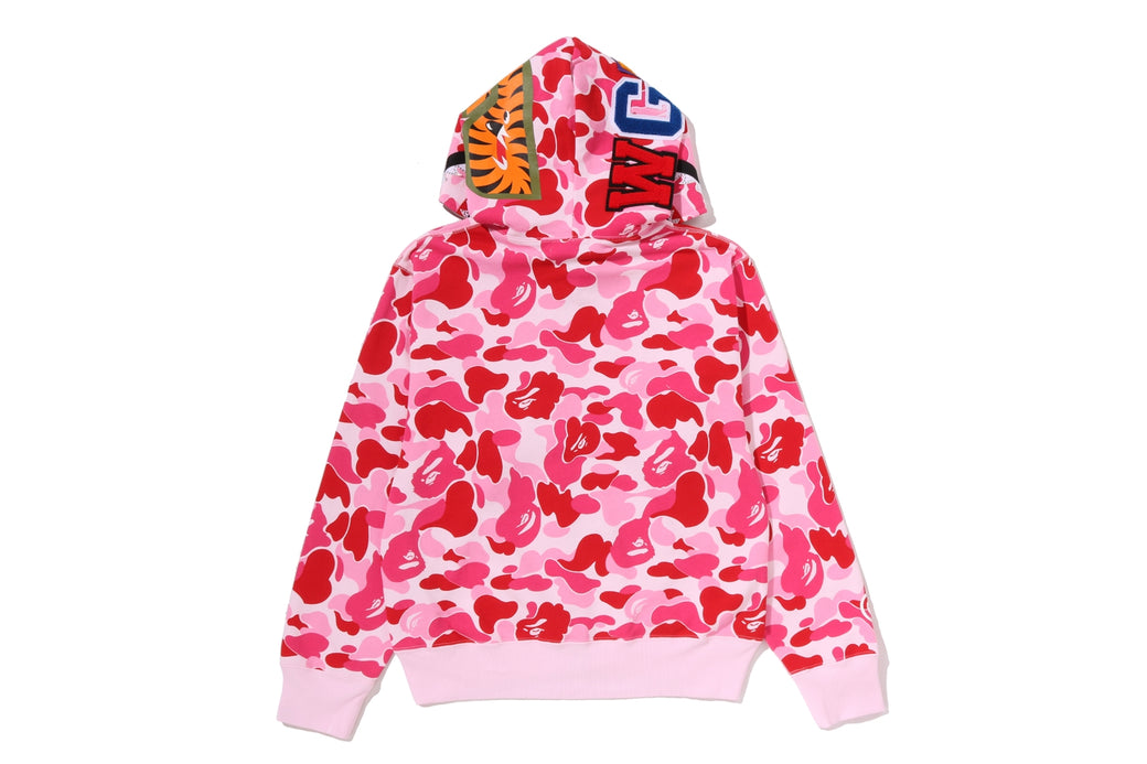 ABC CAMO CRYSTAL STONE SHARK FULL ZIP HOODIE | bape.com