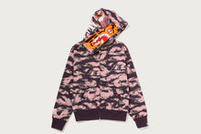 TIGER CAMO TIGER SHARK FULL ZIP HOODIE