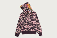 TIGER CAMO TIGER SHARK FULL ZIP HOODIE
